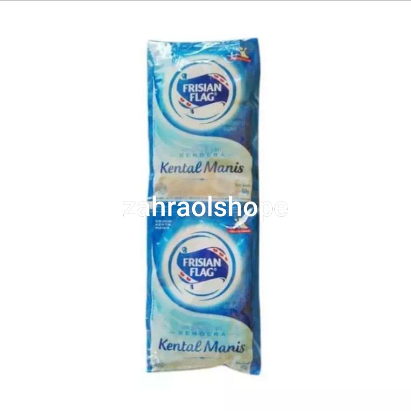 

susu Frisian flag/ susu kental manis susu putih