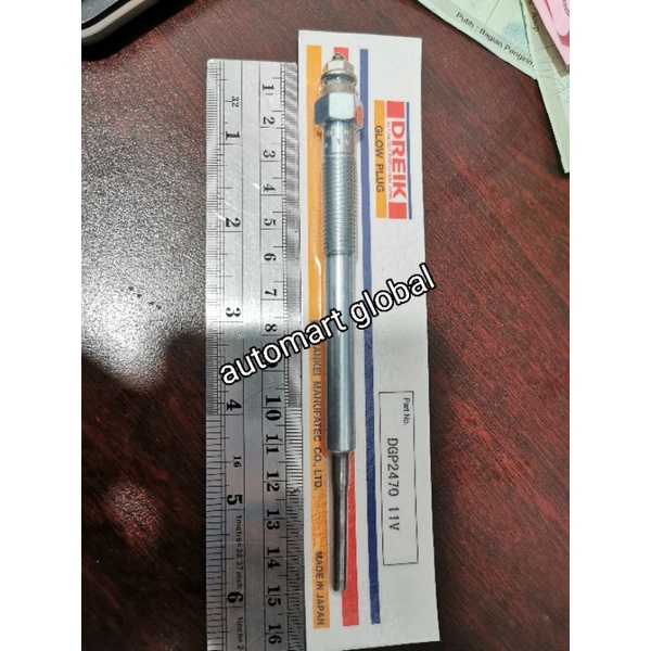 glow plug busi pemanas isuzu dmax 3000cc japan asli