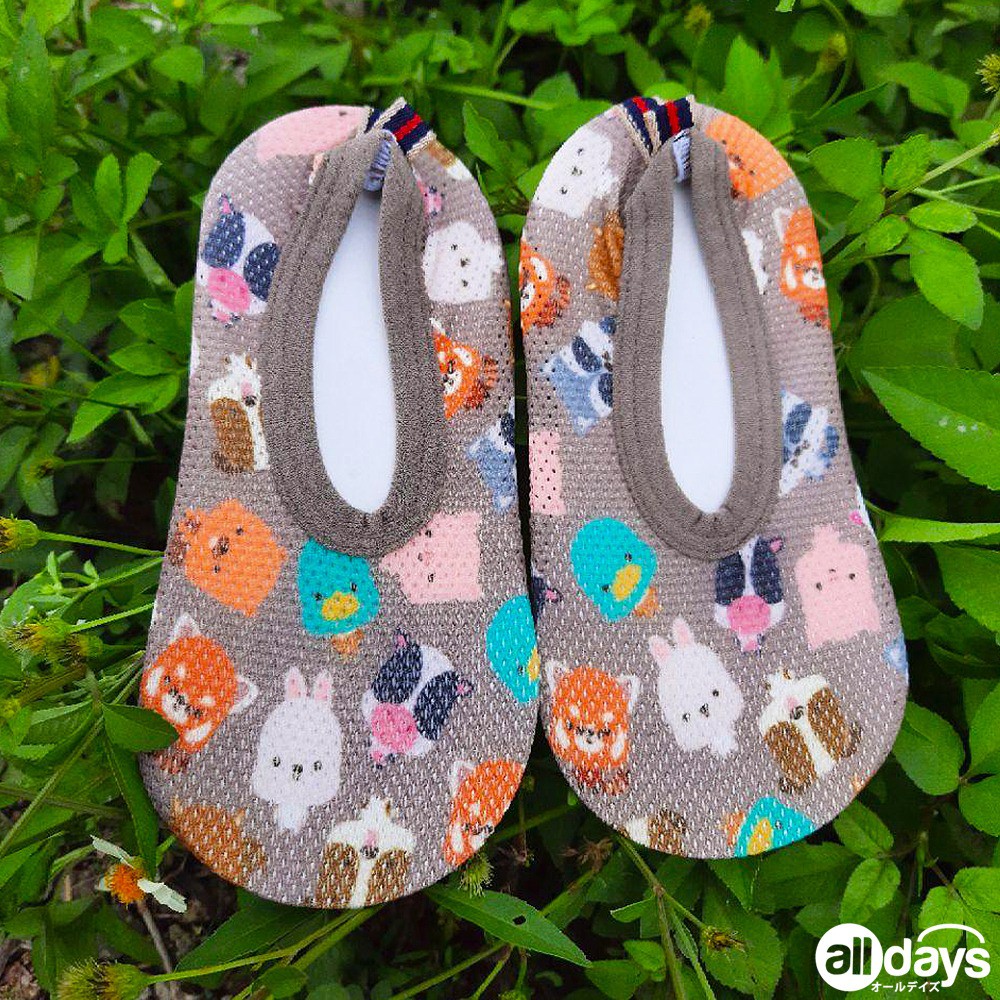 Alldays Mart Cute Animals Kid Socks/Kaos Kaki Anak Bayi Lucu motif Binatang dengan Tali- CT02