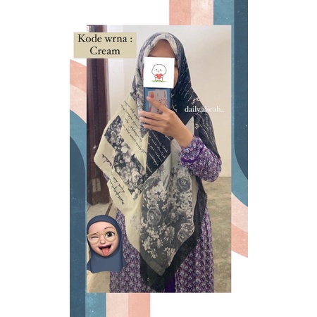 Kerudung koran arab jumbo