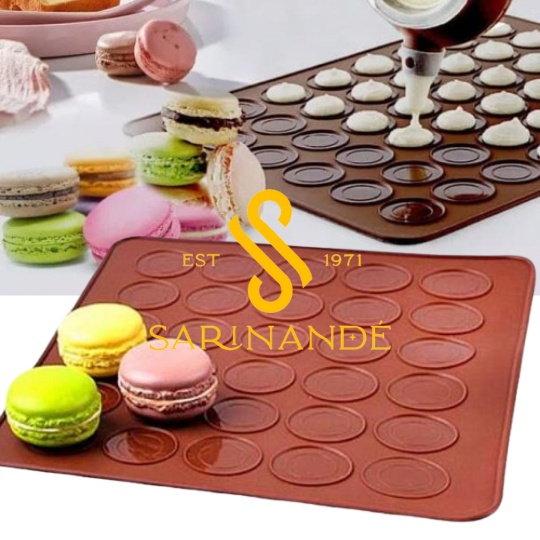 

Matras Macaroon / Cetakan Macaroon / Matras Silicon Macaroon
