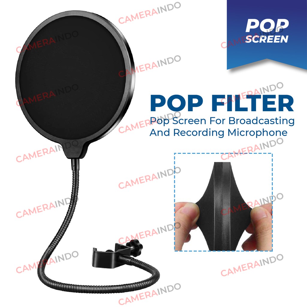Pop Filter Microphone windscreen mic condenser
