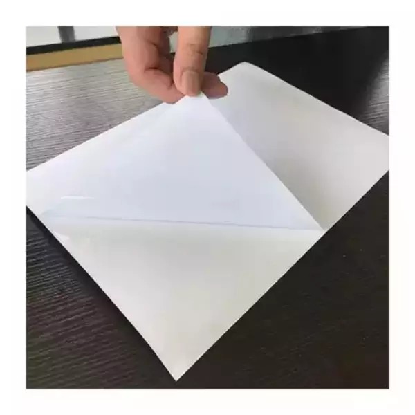 

kertas STICKER VINYL INKJET A4 white glossy isi 10 sheet