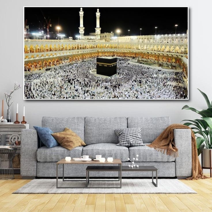 Jual DEKORASI RUANGAN POSTER KABAH UKURAN BESAR 100X70CM 150X100CM ...