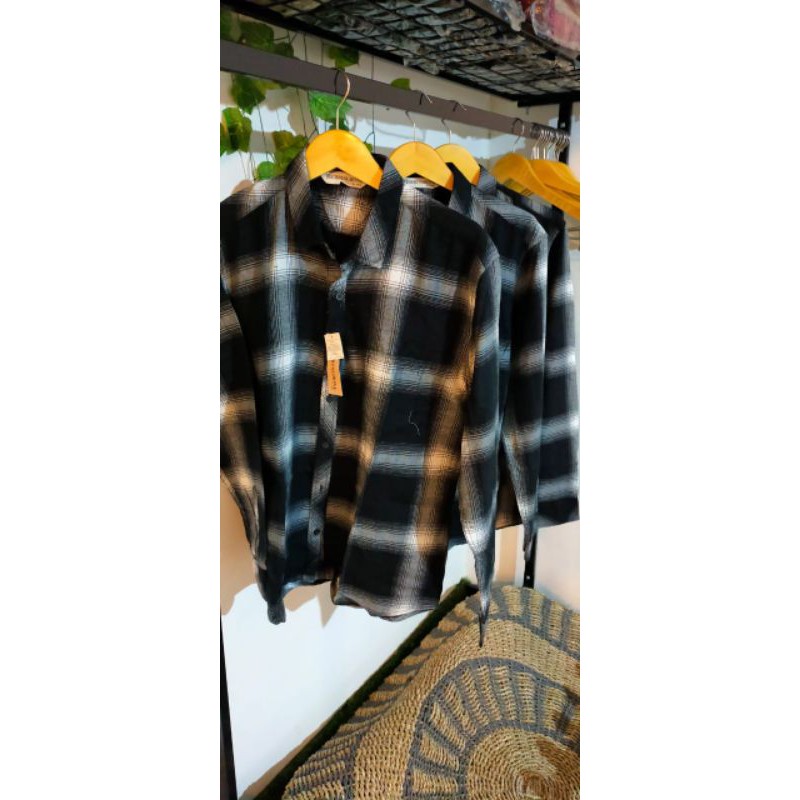 Kemeja Flanel Herringbone H&R