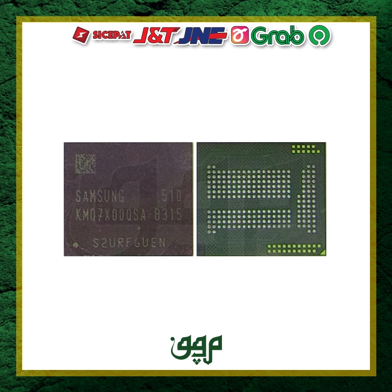 KMQ7X000SA-B315 / IC EMMC KMQ7X000SA-B315 2ND / Ic eMMC SAMSUNG KMQ7 X000SA-B315 KMQ7X000SA-B315 KMQ
