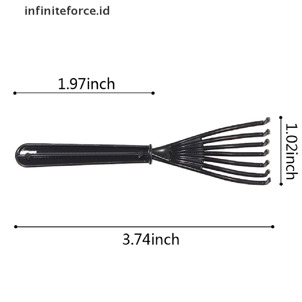 Infiniteforce.id 2Pcs / Set Sikat Pembersih Sisir Rambut Lembut