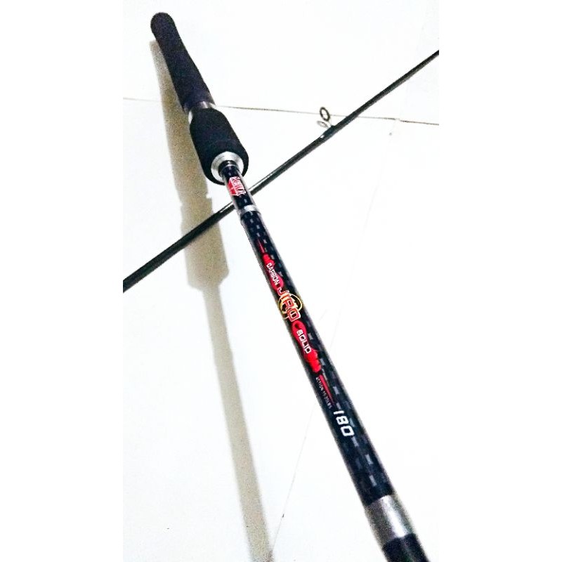 Joran Pancing Carbon Solid Aewa Jiro 180cm Full Fuji - Joran Galatama Pancing
