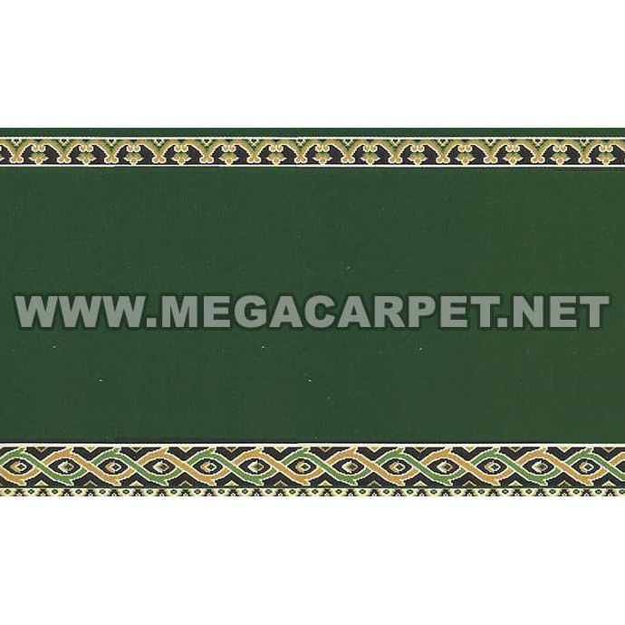 Sajadah Roll / Karpet Masjid / Karpet Mushola Polos Hijau