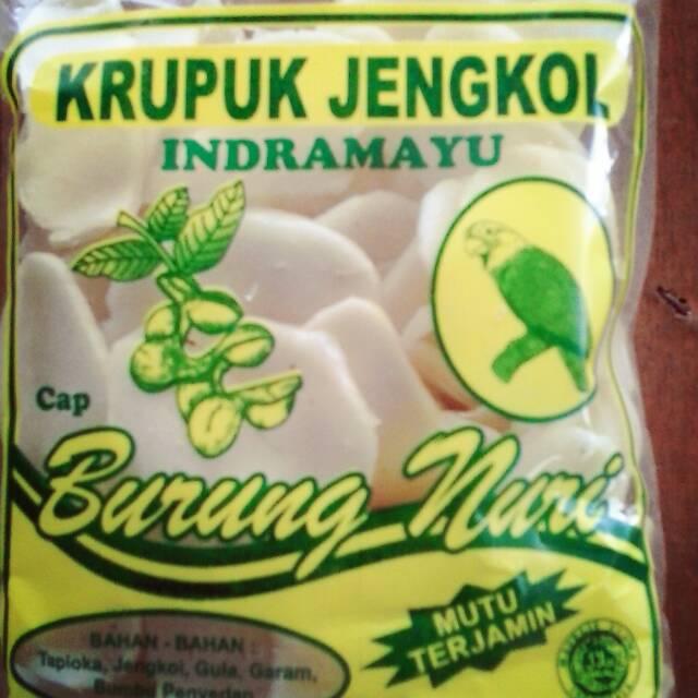 

Kerupuk jengkol mentah