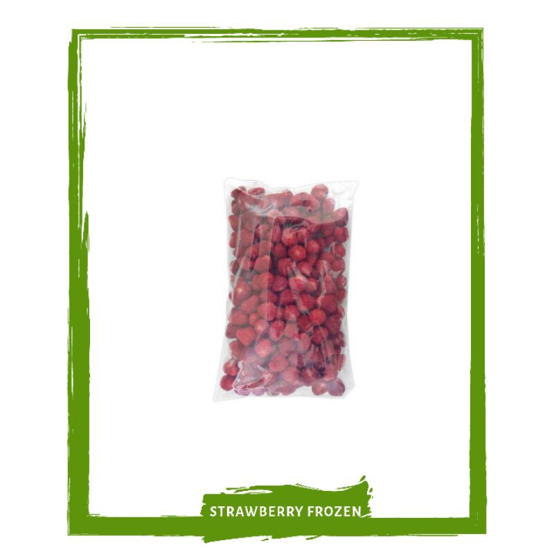 

Strawberry Frozen / Strawberry Beku Makanan Frozen On Mallahrizwa