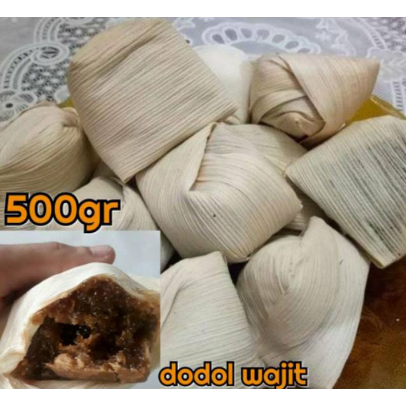 

Dodol Wajit setengah kiloan/wajit Cililin