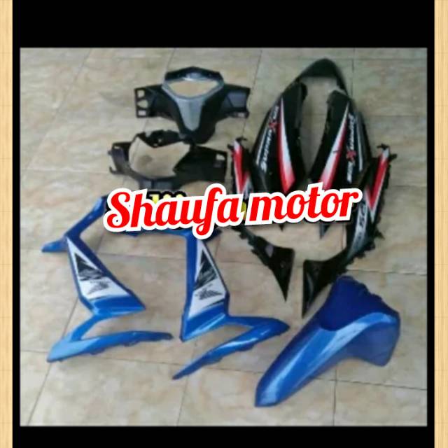 Ready Fulset Body Plus Lampu Supra X 125 Fi Injeksi 2015 2016 Shopee Indonesia