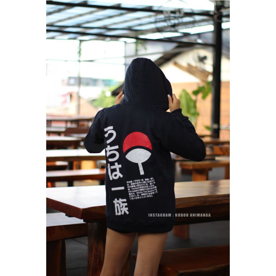 Jaket Uchiha Clan cotton fleece