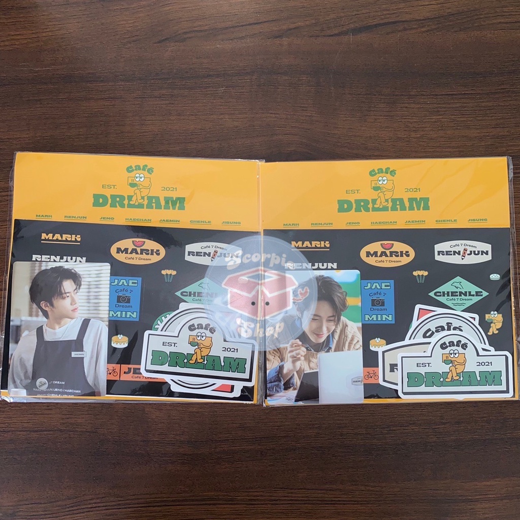 Luggage sticker set+ Reusable Tumbler MD Cafe 7 NCT DREAM ready