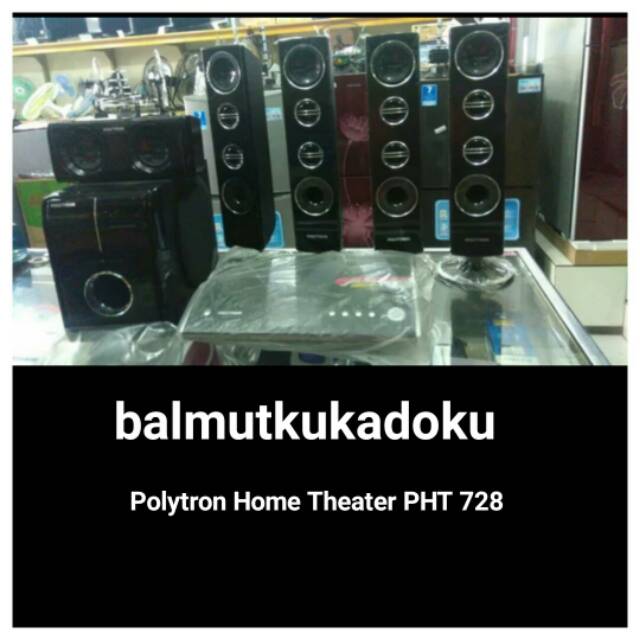 Home Theater Polytron 5.1 Pht 728