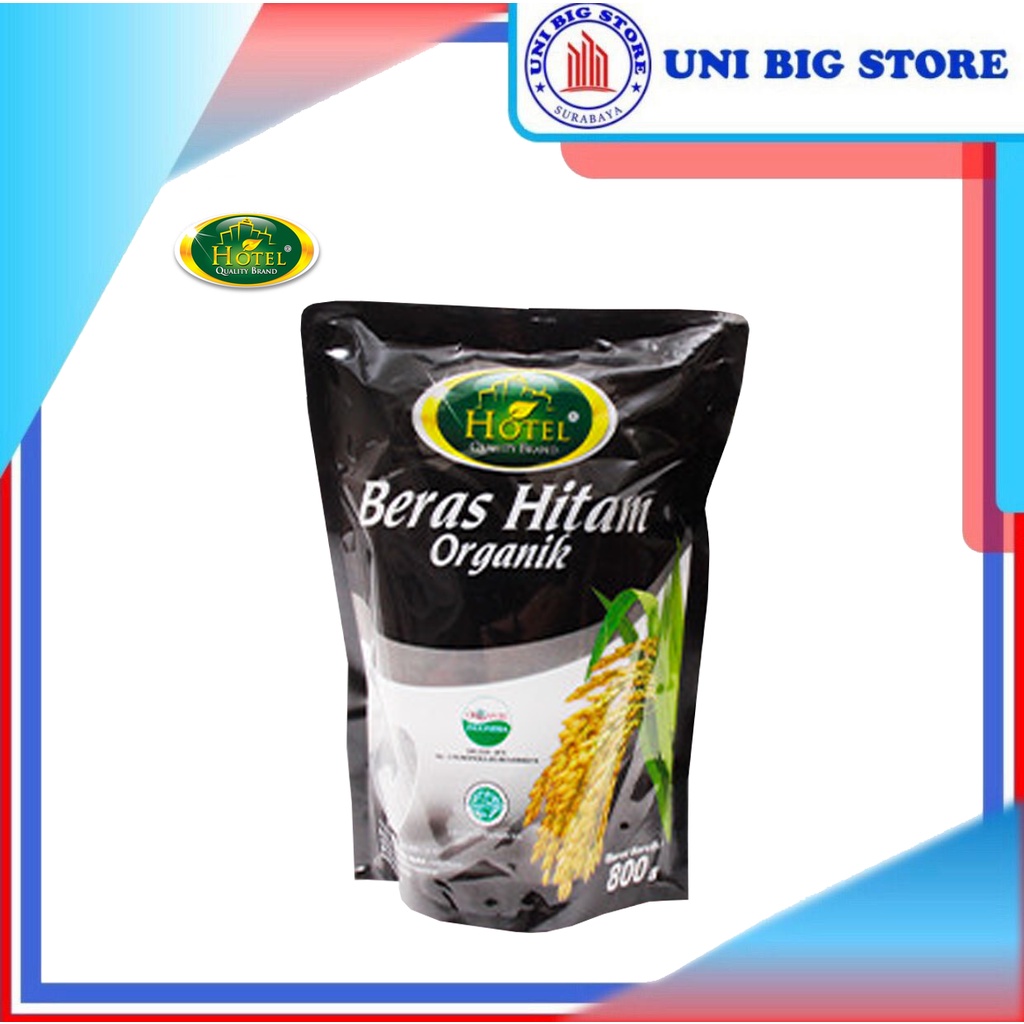 

HOTEL Beras Hitam Organik 800 gr Healthy Organic Black Rice