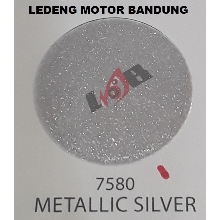 Sapporo 7580 Metallic Silver Cat Semprot Saporo Paint Silver Metalik