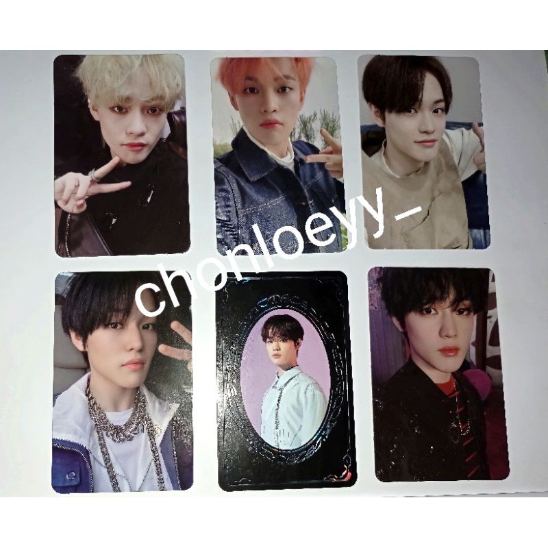 Photocard Chenle reality boom rollin ridin yb future arrival ac id departure puff sticker sg21 NCT