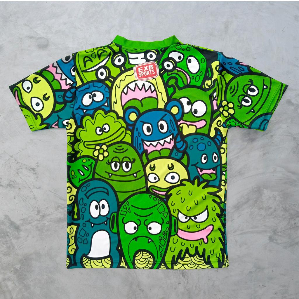 RB JERSEY SEPEDA PRINTING / JERSEY GOES / JERSEY GOWES / KAOS SEPEDA / DOODLE/ MONSTER