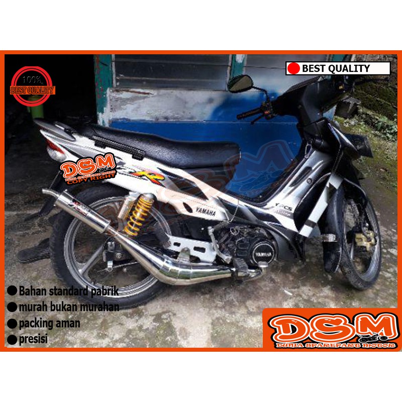 KNALPOT YAMAHA FIZR KOLONG BOBOKAN RACING