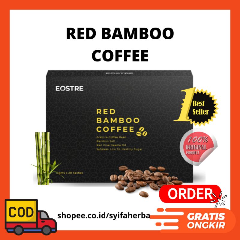Red Coffee Bamboo kopi Red Bamboo Original Kopi stamina pria