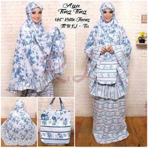 GFW - HOT NEW APR 17 / MUKENA AYU TING2 XL / / KATUN / MUSLIM / FASHION WANITA MURAH MERIAH