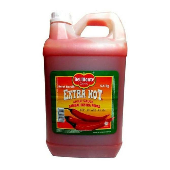 

&<&<&<&] DELMONTE SAUCE EXTRA HOT Tomat 5,5 kg