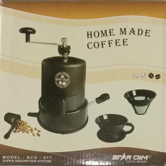 GILINGAN KOPI Starcam ,  SCG  017  ,  Star Cam, Destec, Manual , Gilingan Kopi , Coffe Grinder