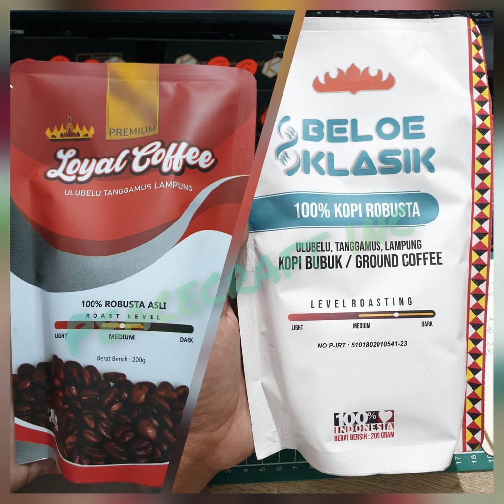 

[200 GRAM HALUS] LOYAL COFFEE; BELOE KLASIK : KOPI ULUBELU, TANGGAMUS