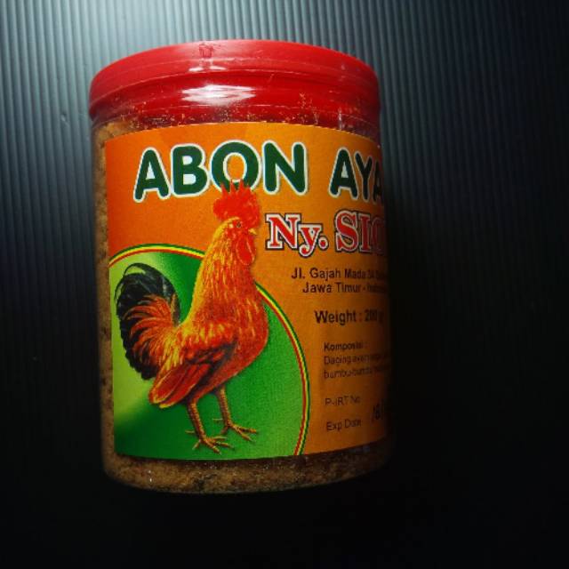 

Abon ayam Ny. Siok istimewa 200gr