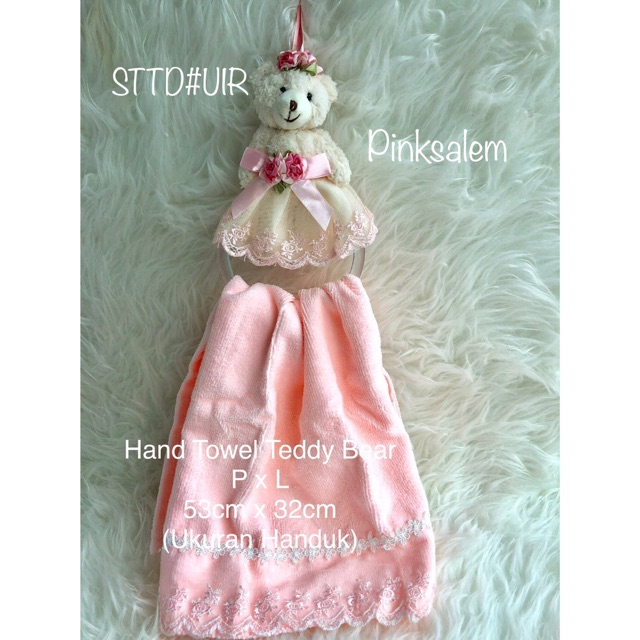 Hand Towel Handuk Teddy Bear Beruang Dekorasi Aksesoris