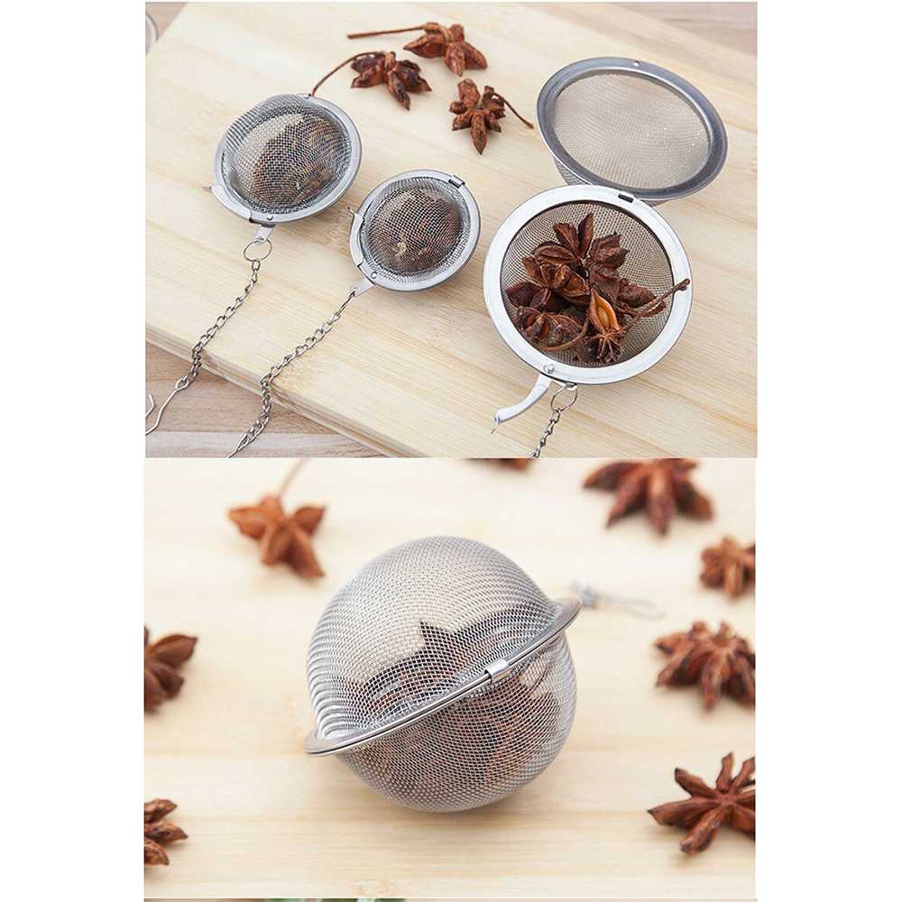 (BISA COD) RVOSTR  Filter Saringan Teh Reusable Tea Infuser Strainer - K520