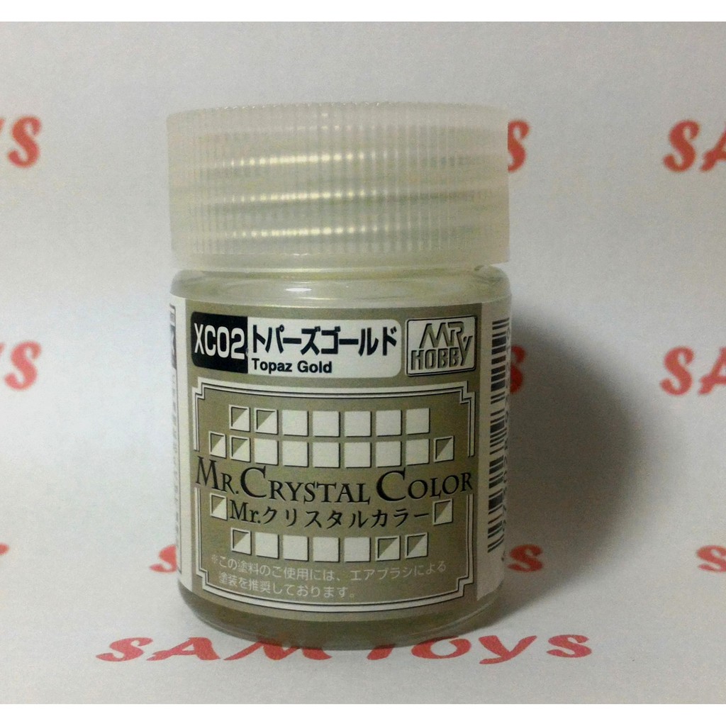 Mr Crystal Color XC02 TOPAZ GOLD - MR HOBBY