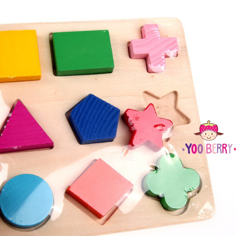 Berry Mart Mainan Edukasi Anak Puzzle Kayu 9-in-1 Berry Mart