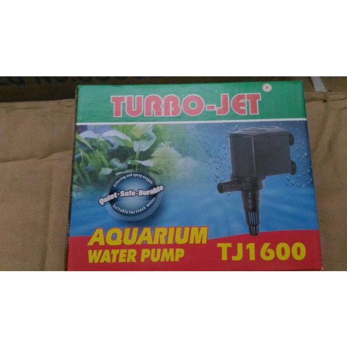 pompa celup water pump aquarium Turbo Jet Tj 1600 ~ mga781