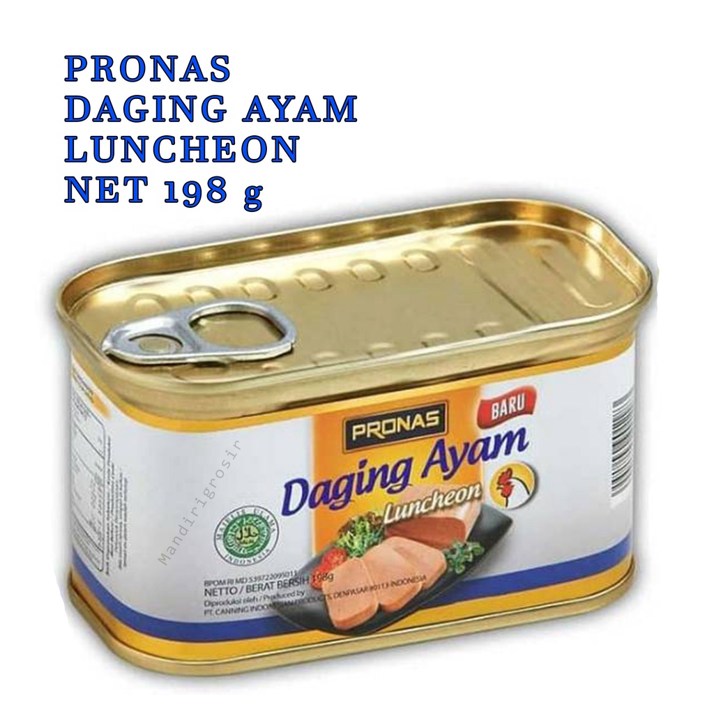 KORNET AYAM * PRONAS * LUNCHEON * DAGING AYAM * 198g