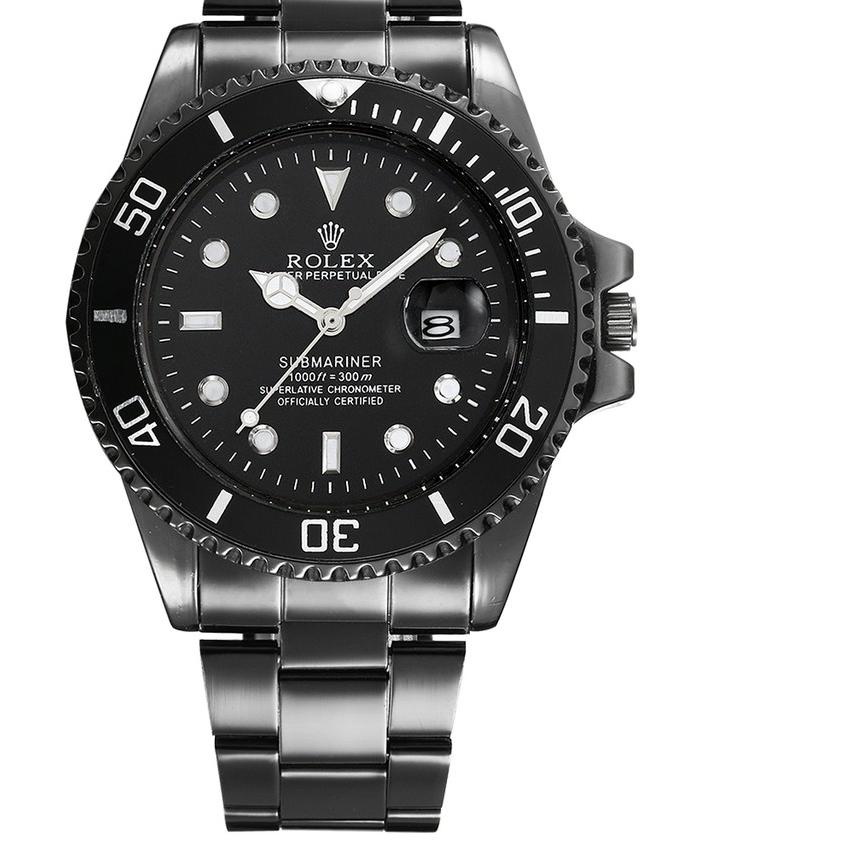 Quality Control✅JAM TANGAN ROLEX DAYTONA BATERAI 6008 JAM TANGAN PRIA RANTAI RING BISA PUTAR|KD5