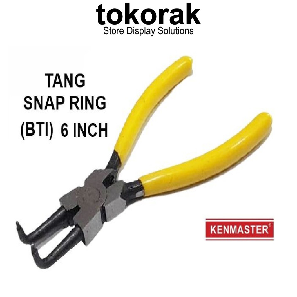 TANG SNAP RING 6 INCH KENMASTER TANG CIRCLIP BENGKOK TEKAN TUTUP (BTI)