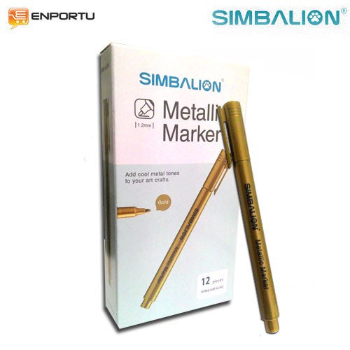 

Simbalion Metallic Marker 1.2 mm - MM610B