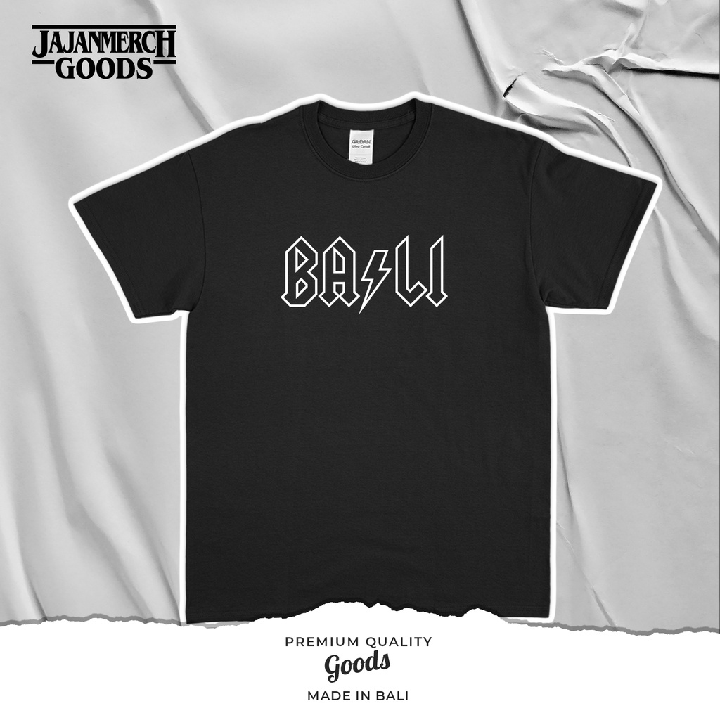 Kaos Anak BA/LI (AC/DC Style) Original JajanMerch Bali