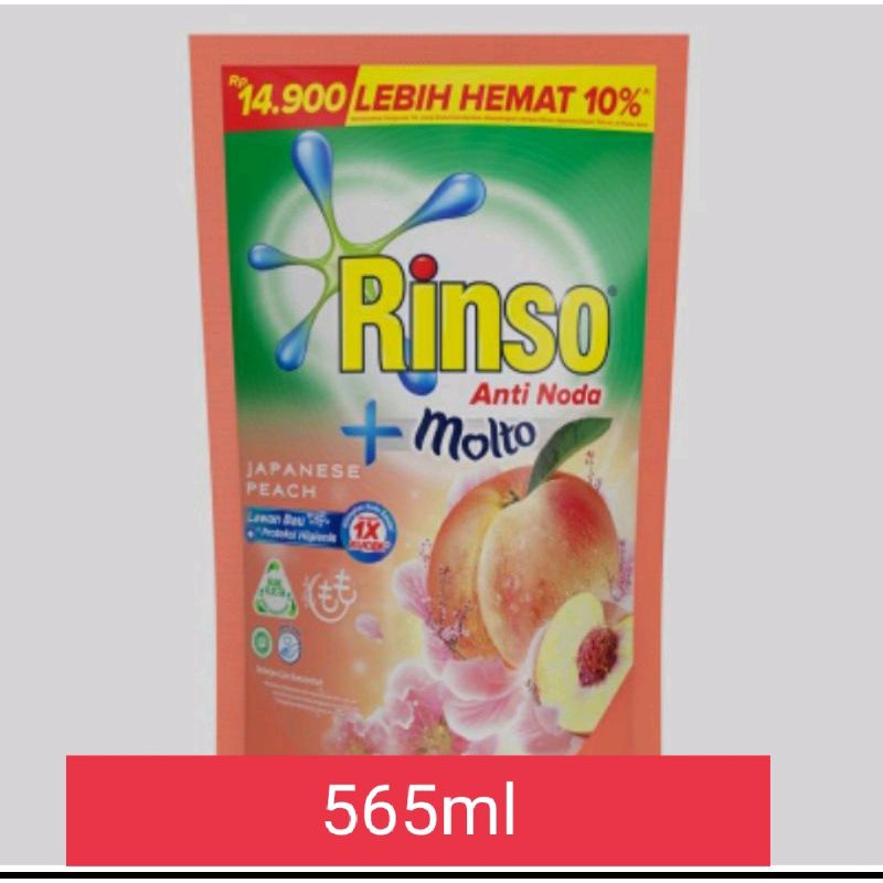 Rinso Molto Japanese peach 14.900