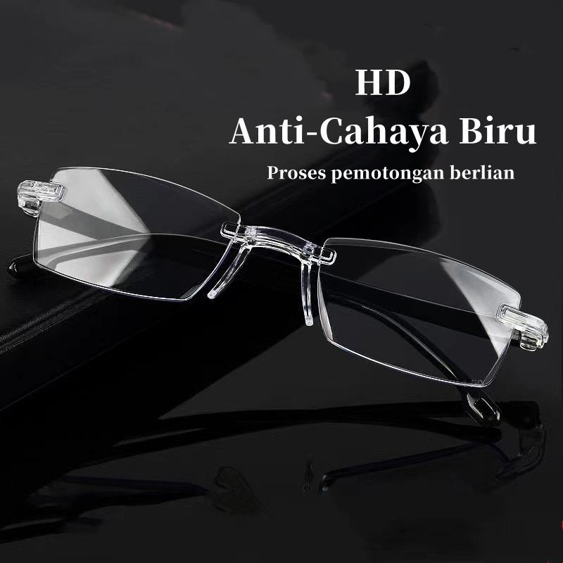 CODKacamata Baca Lensa Plus /Anti Radiasi Kacamata/ Pria Wanita Reading Glasses E3015