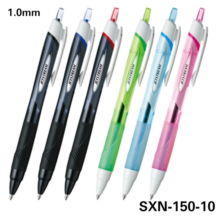 

MURAH PULPEN NGEBUT ! SXN-150-10 (1,0 mm) UNI JETSTREAM Standard - Hitam