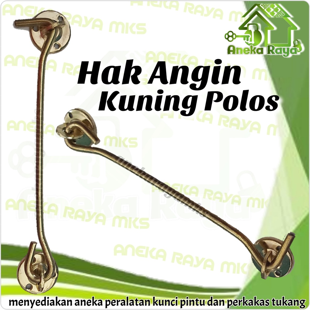 Hak angin kuning polos