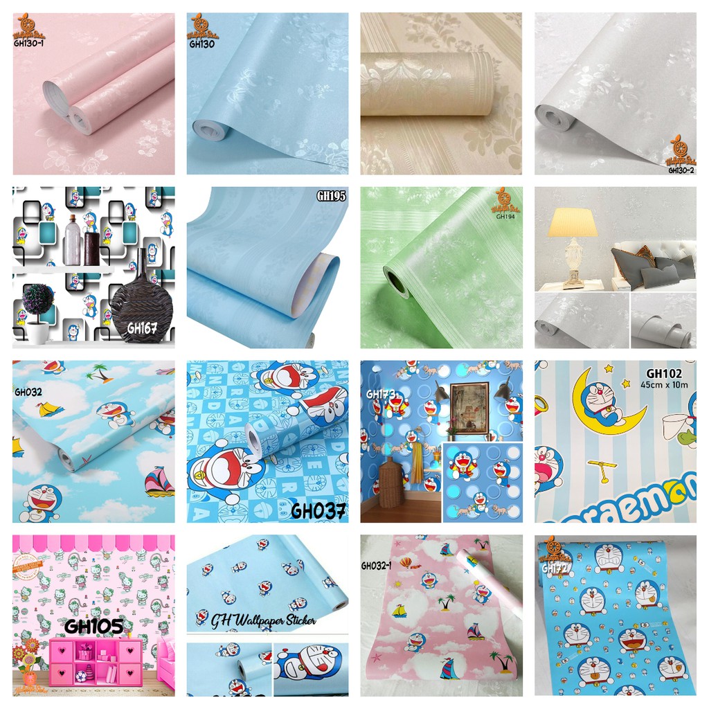 Wallpaper Dinding Kamar Tidur Wallpaper Dinding Murah  Wallpaper Dinding Elegant 45cmX9m HomeLiving