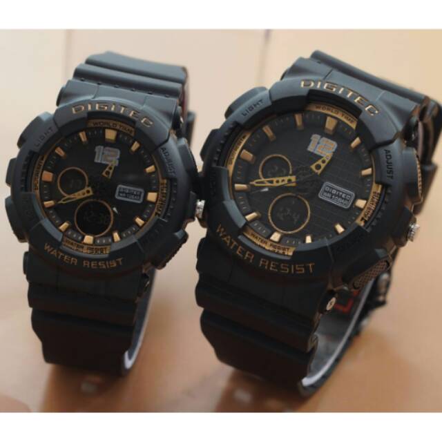 [AMAN BUAT RENANG] Jam Tangan Sporty 100% Original list gold (harga satuan)