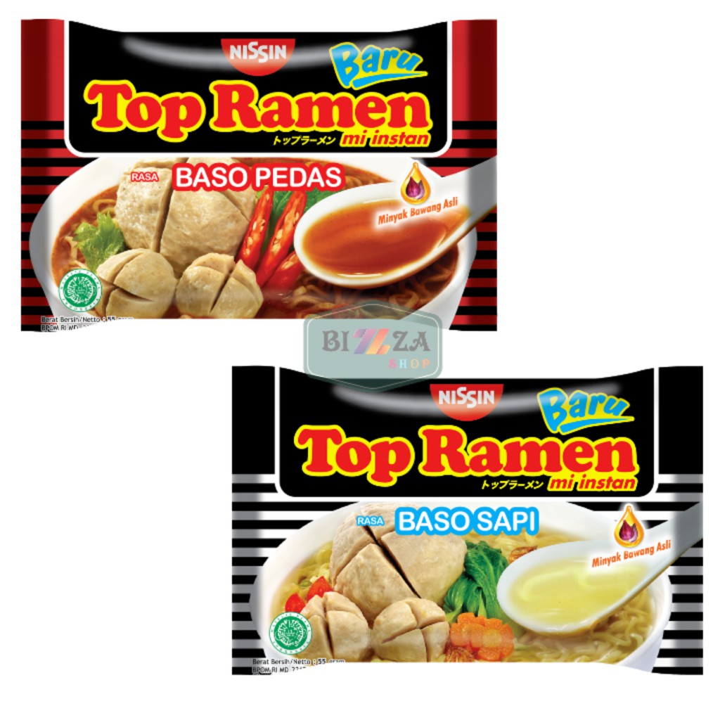 Mie Top Ramen Jadul  Besar