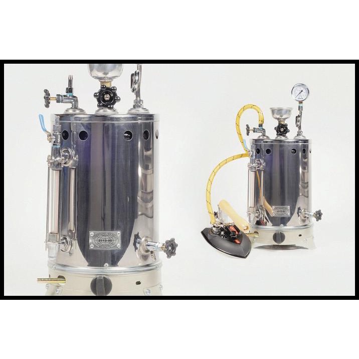 Setrika Uap Boiler Gas Maomoto Kapasitas 5 Liter/Boiler Laundry