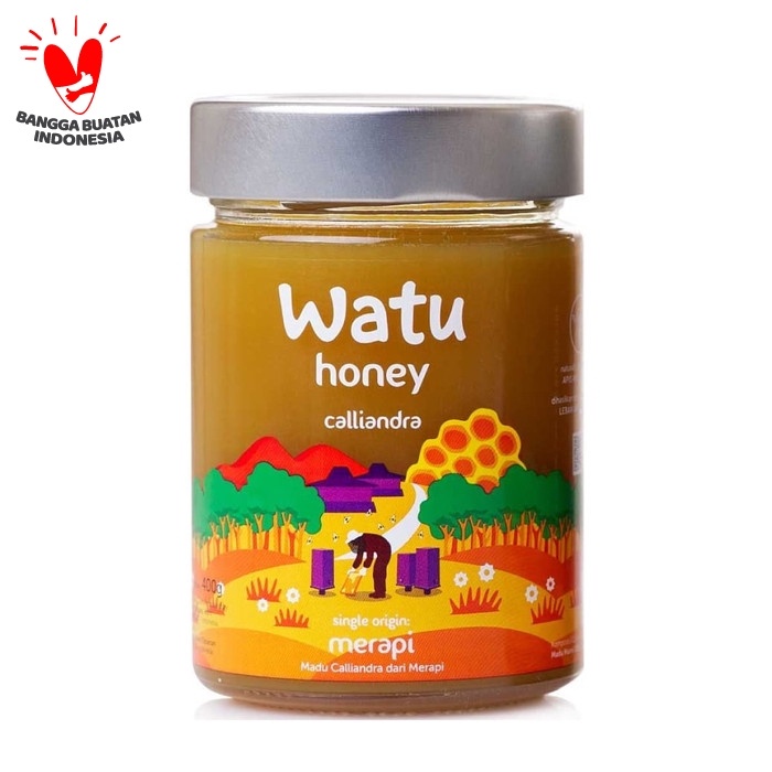 

201nhgg Watu Monofloral Honey - Calliandra (Central Java) 400Gr Ds201Fs